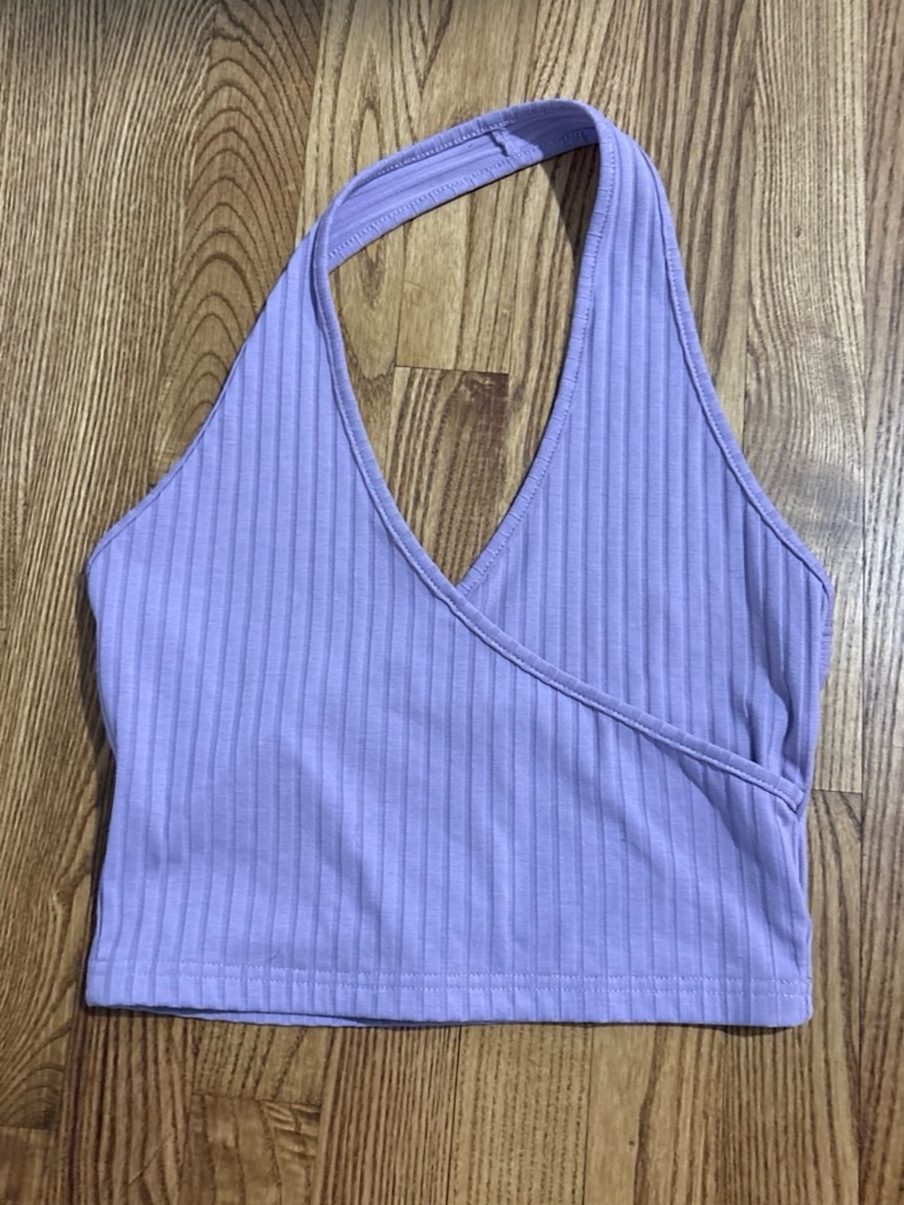 SHEIN Women’s halter Crop Top - Lavender
